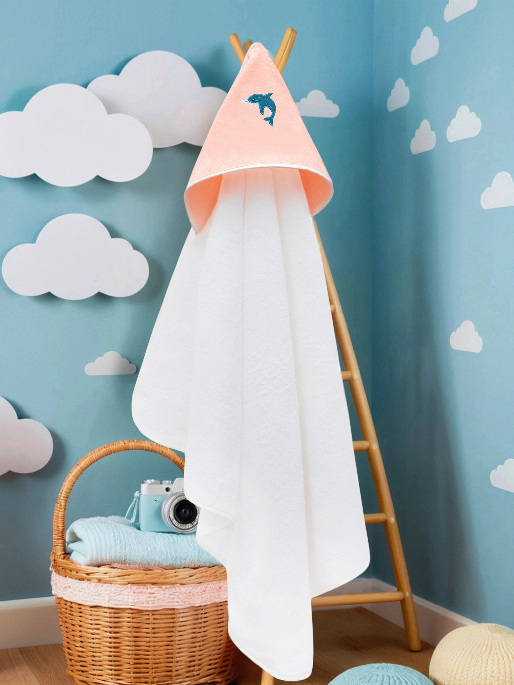 Полотенце уголок Wellness Малыш-00/24_Д 80 x 100 см 1 шт. - фото 1