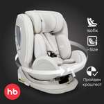 Автокресло Happy Baby I-Unix Isofix 0+/1/2/3 (0-36 кг) серый