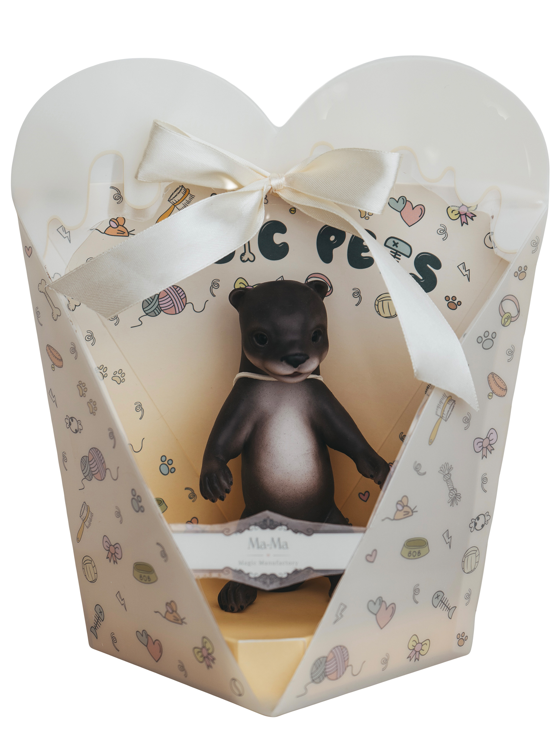 Кукла мини Magic Manufactory "Magic Pets", выдра высота 15 см 4631175965922 - фото 5