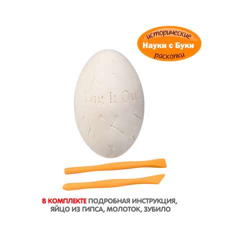Набор для раскопок Bondibon Юный палеонтолог: Акулы