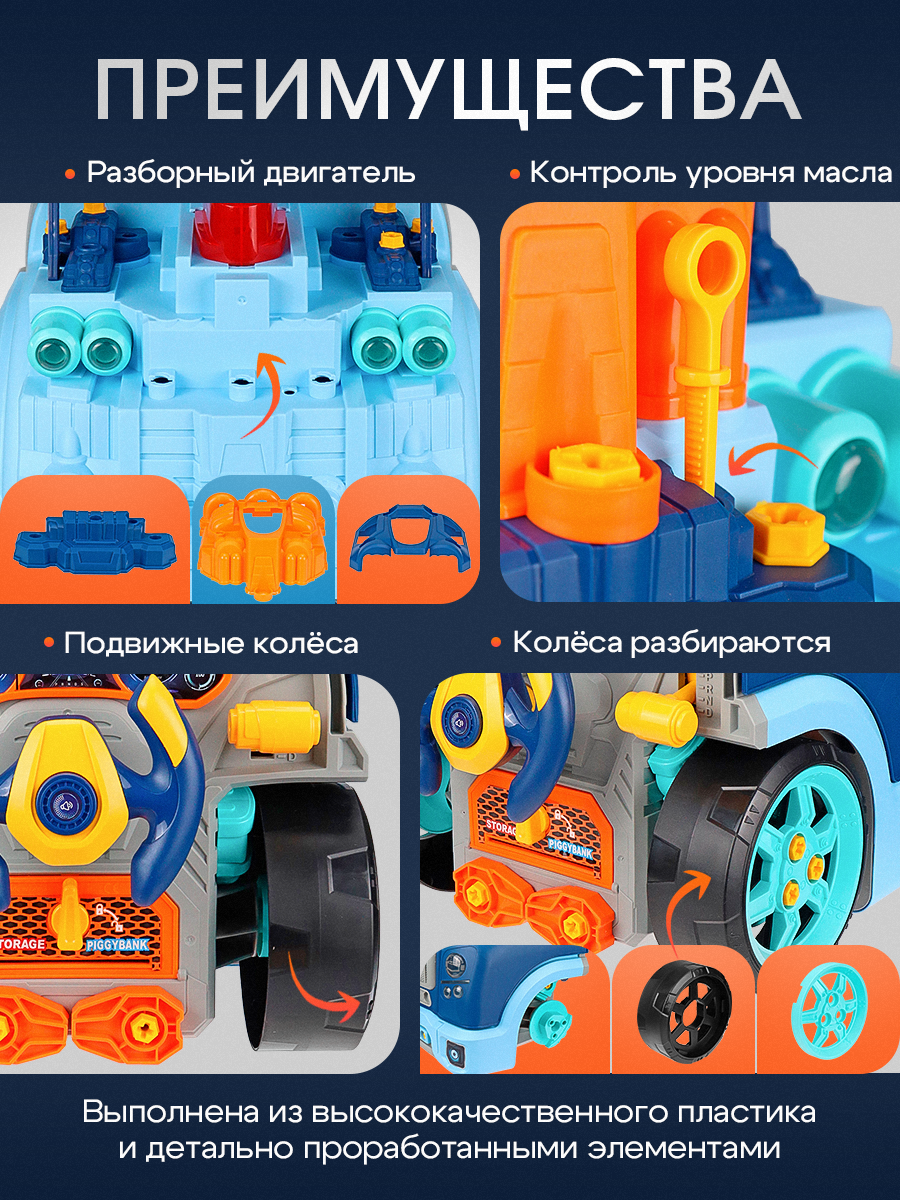 Игрушка Рыжий кот Автомеханик - фото 5