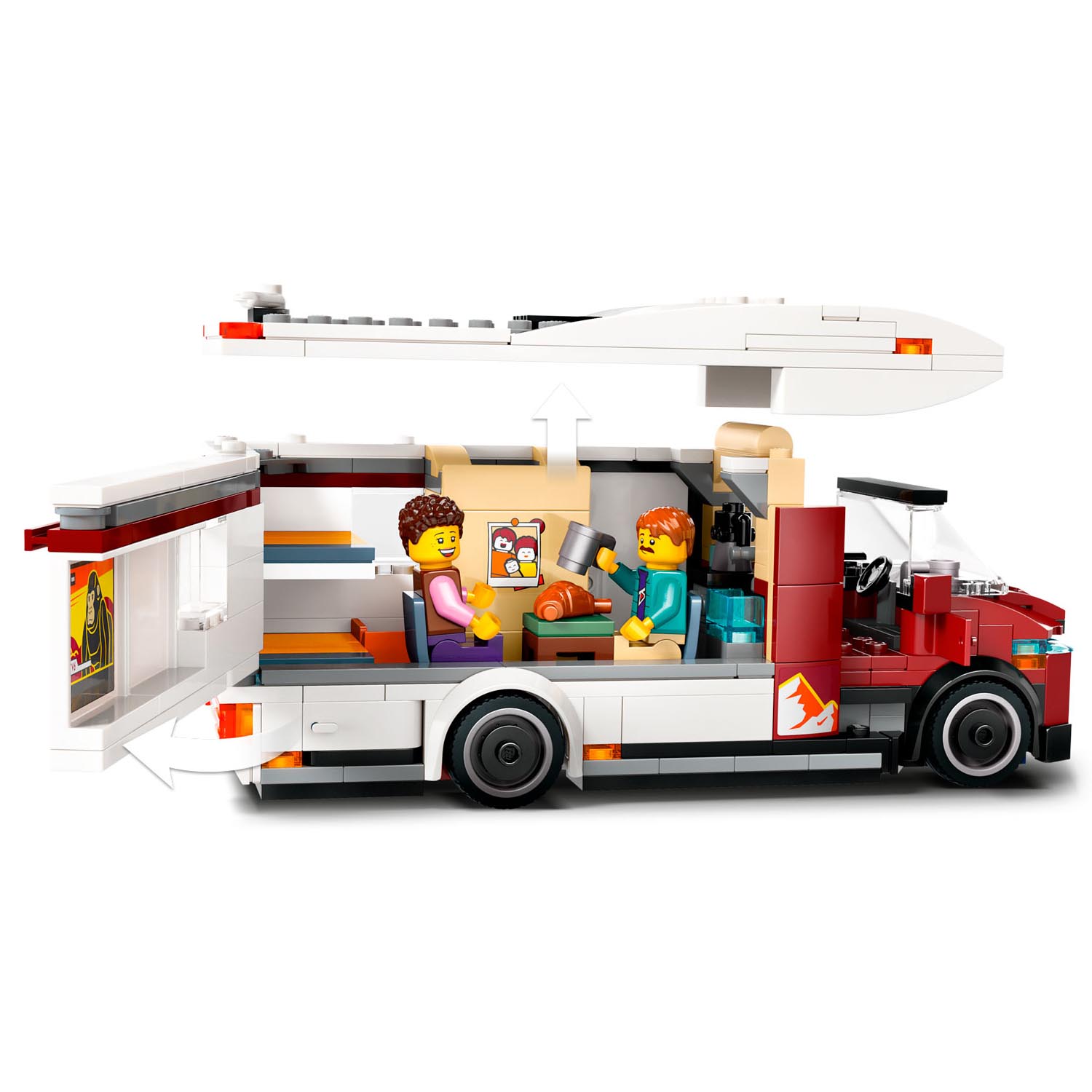 Конструктор LEGO City Туристический фургон 385 дет. - фото 6
