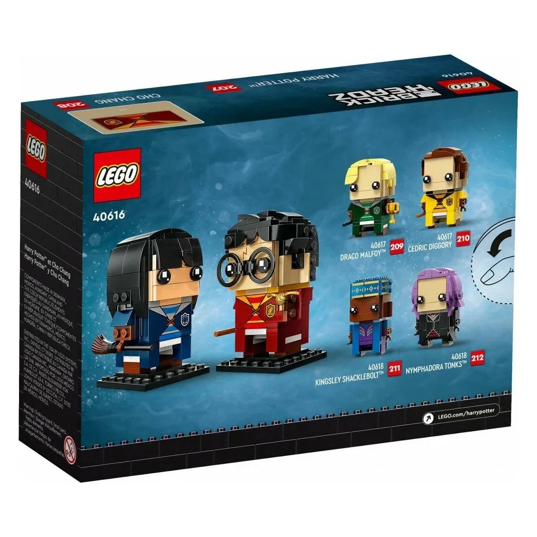 Конструктор LEGO BrickHeadz 40616 267 дет. - фото 2