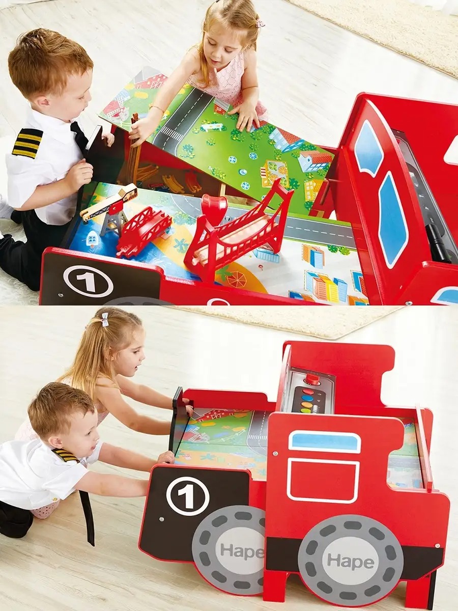 Набор железнодорожный Hape E3769_HP - фото 4