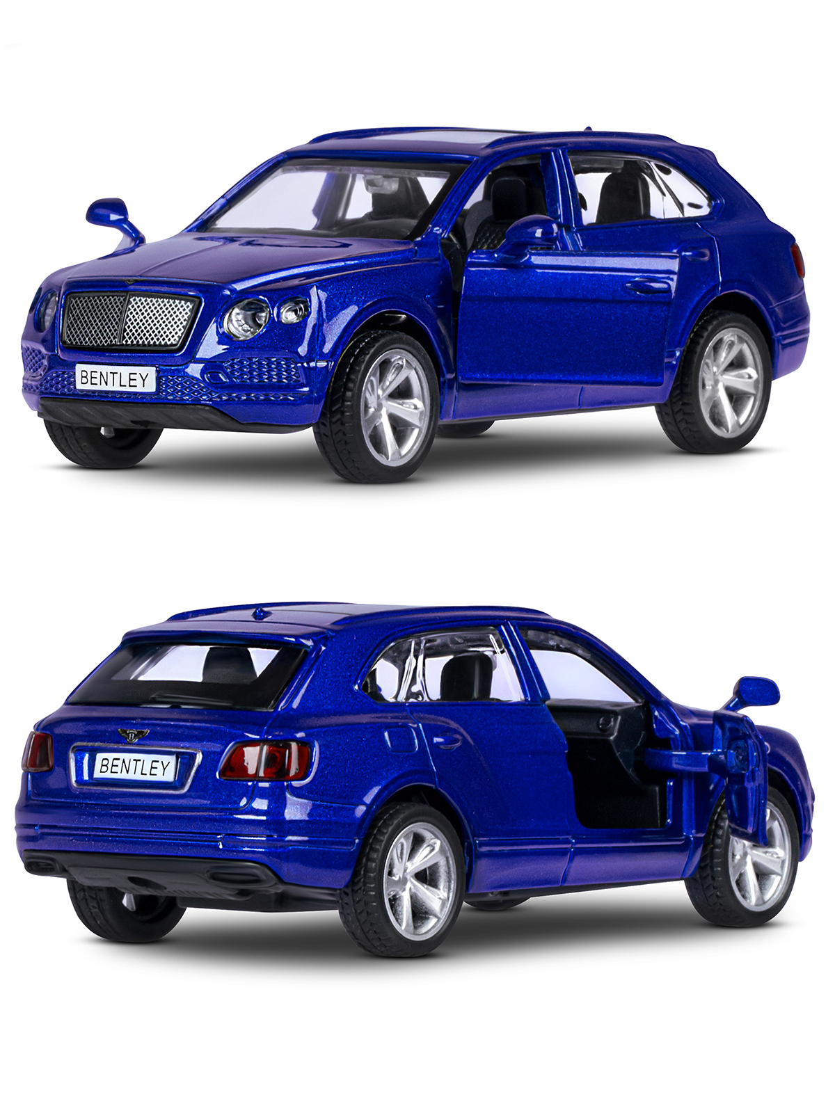 Внедорожник АВТОпанорама Bentley Bentayga 1:43 JB1200142 - фото 7