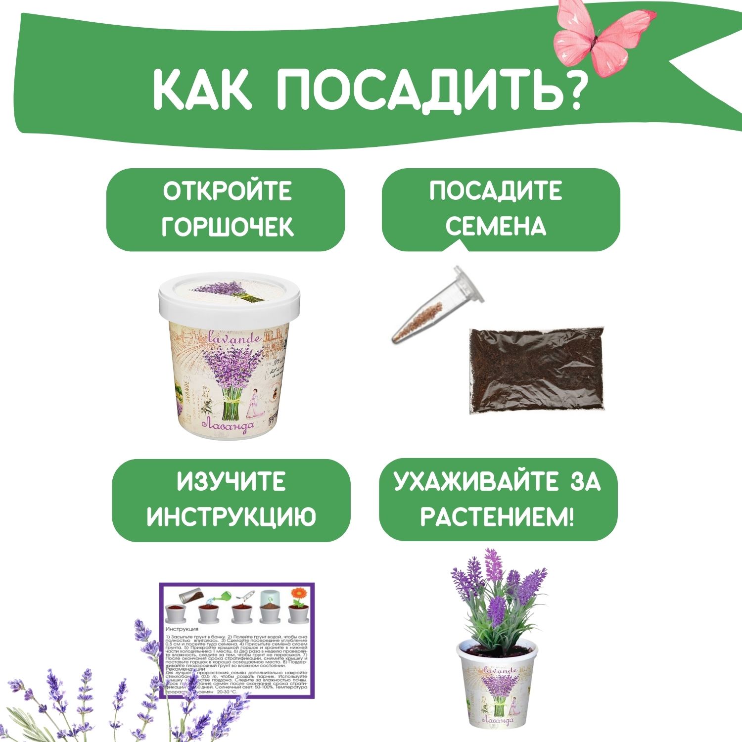 Набор для выращивания Rostok Visa - фото 4