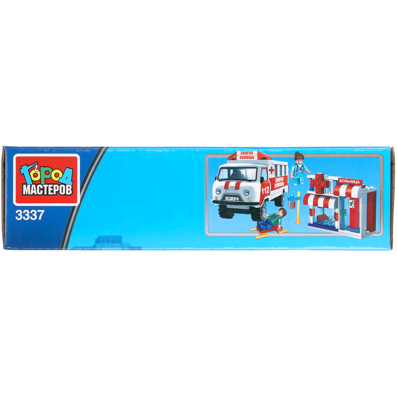 Конструктор Город мастеров UAZ-452 Скорая помощь - фото 3