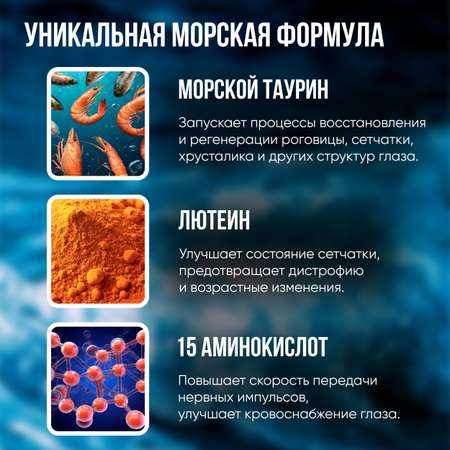 Визиомарин Доктор Море Комплексная поддержка зрения 60 капсул
