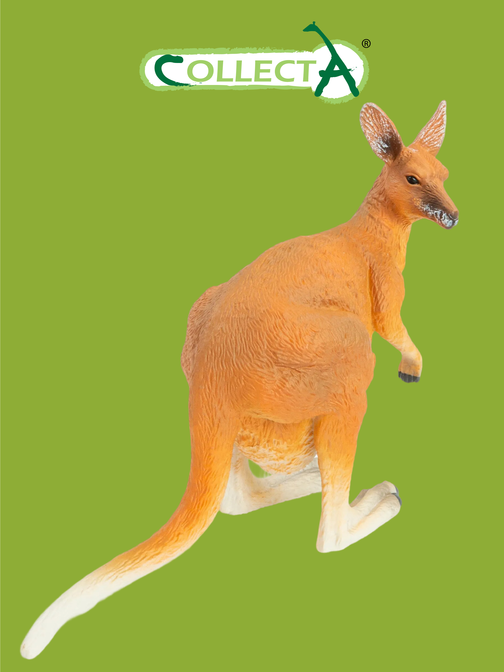 Фигурка Collecta Кенгуру красный самка - фото 1