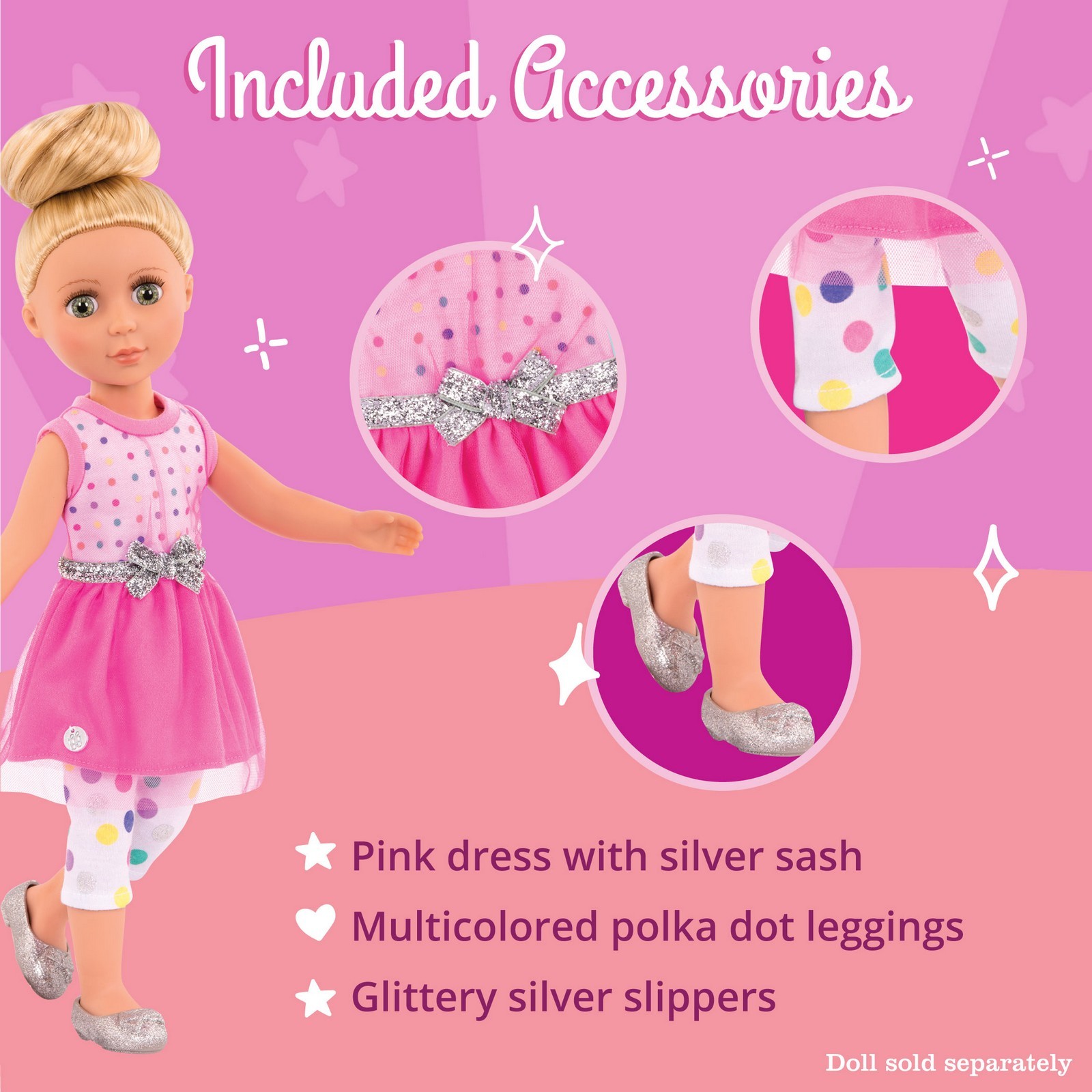 Одежда, обувь, аксессуар к одежде для кукол Glitter Girls GG50007 - фото 6