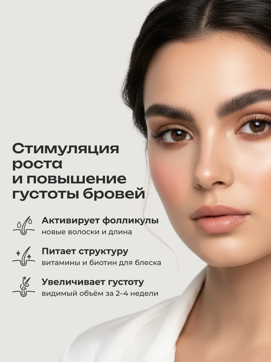 Сыворотка для восстановления бровей PERFOTESORO 6 мл - фото 2