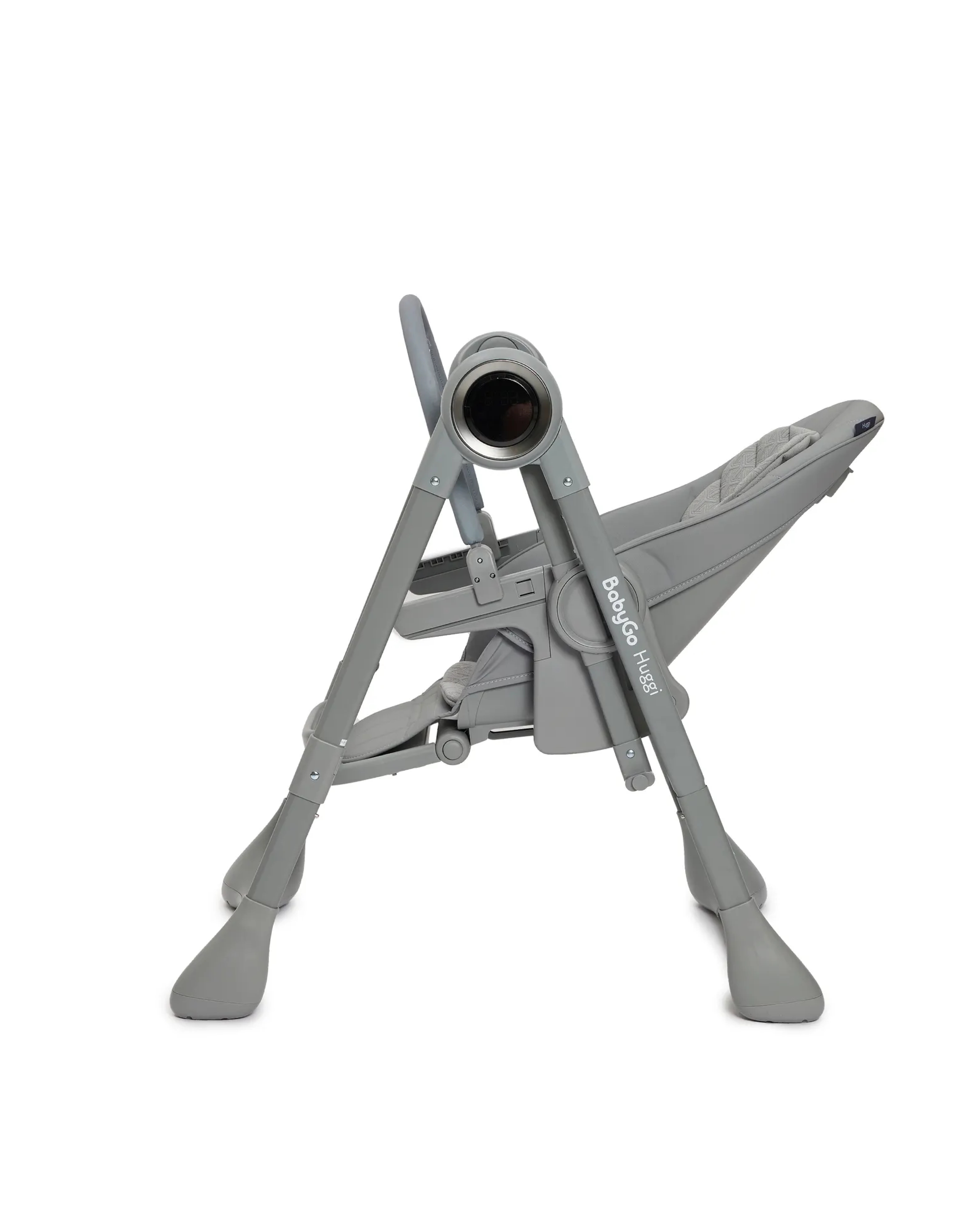 Стульчик для кормления BabyGo Huggi grey серый - фото 26