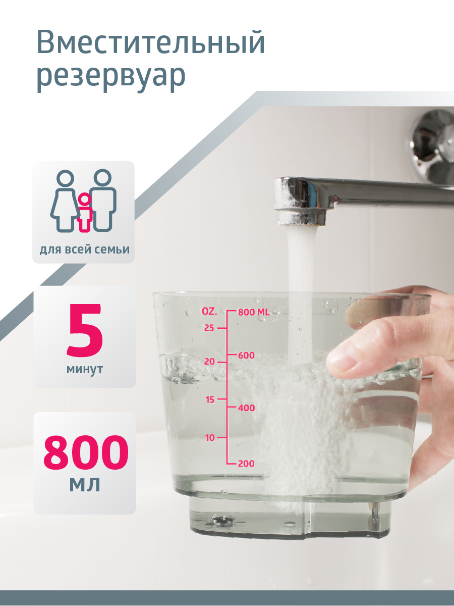 Ирригатор B.Well импульсный 10 реж. - фото 11