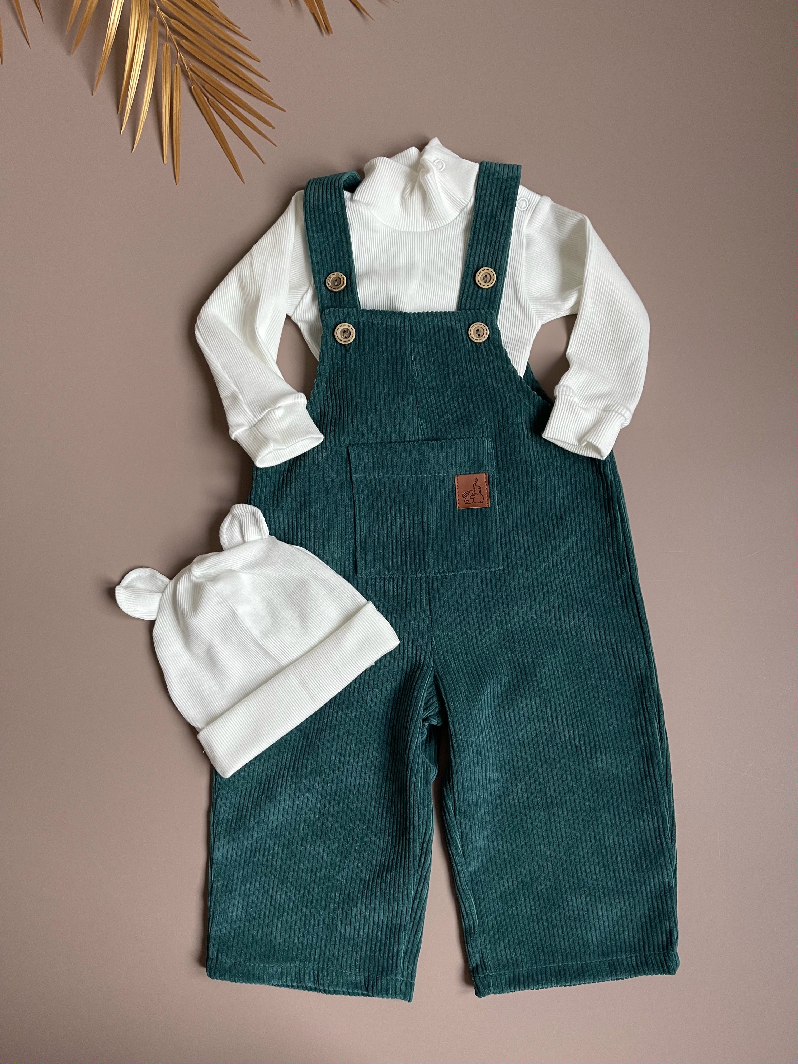 Полукомбинезон Bunnyphant Т-227/зеленый - фото 7