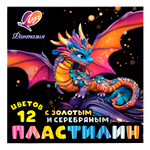 Пластилин Луч Фантазия 12 цв.