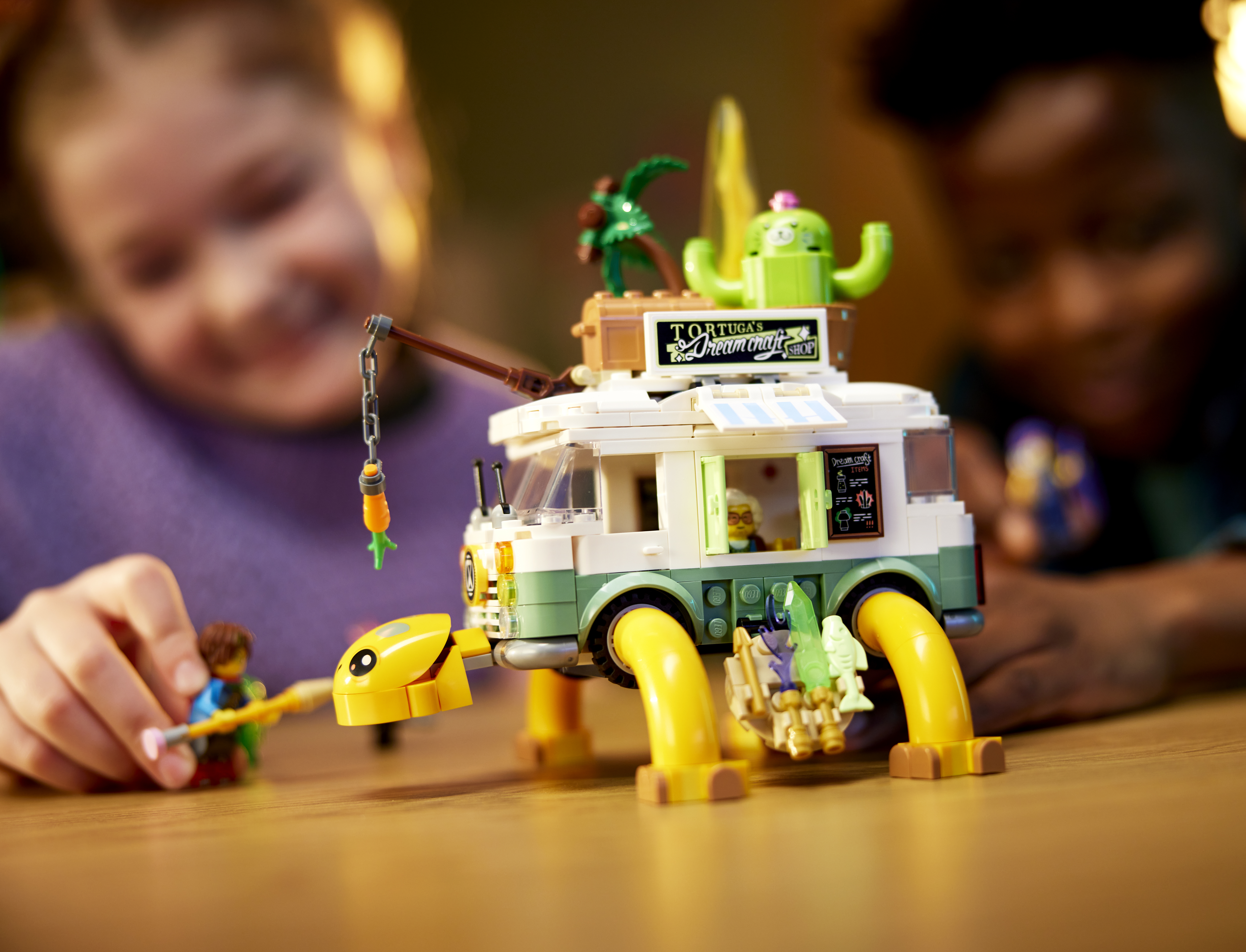 Конструктор LEGO DREAMZzz Mrs Castillo Turtle Van блочный - фото 8