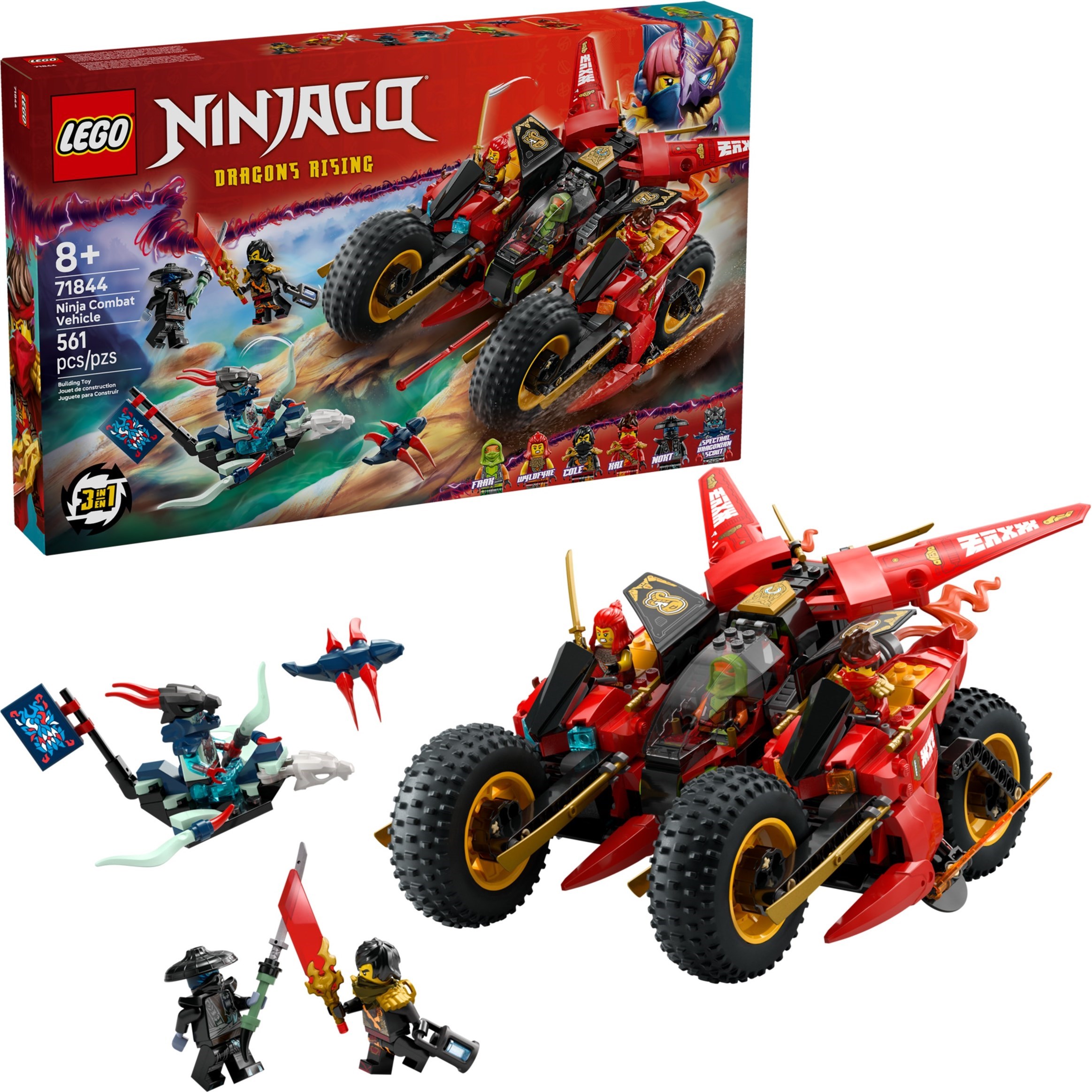 Конструктор LEGO NINJAGO 71844 561 дет. - фото 2