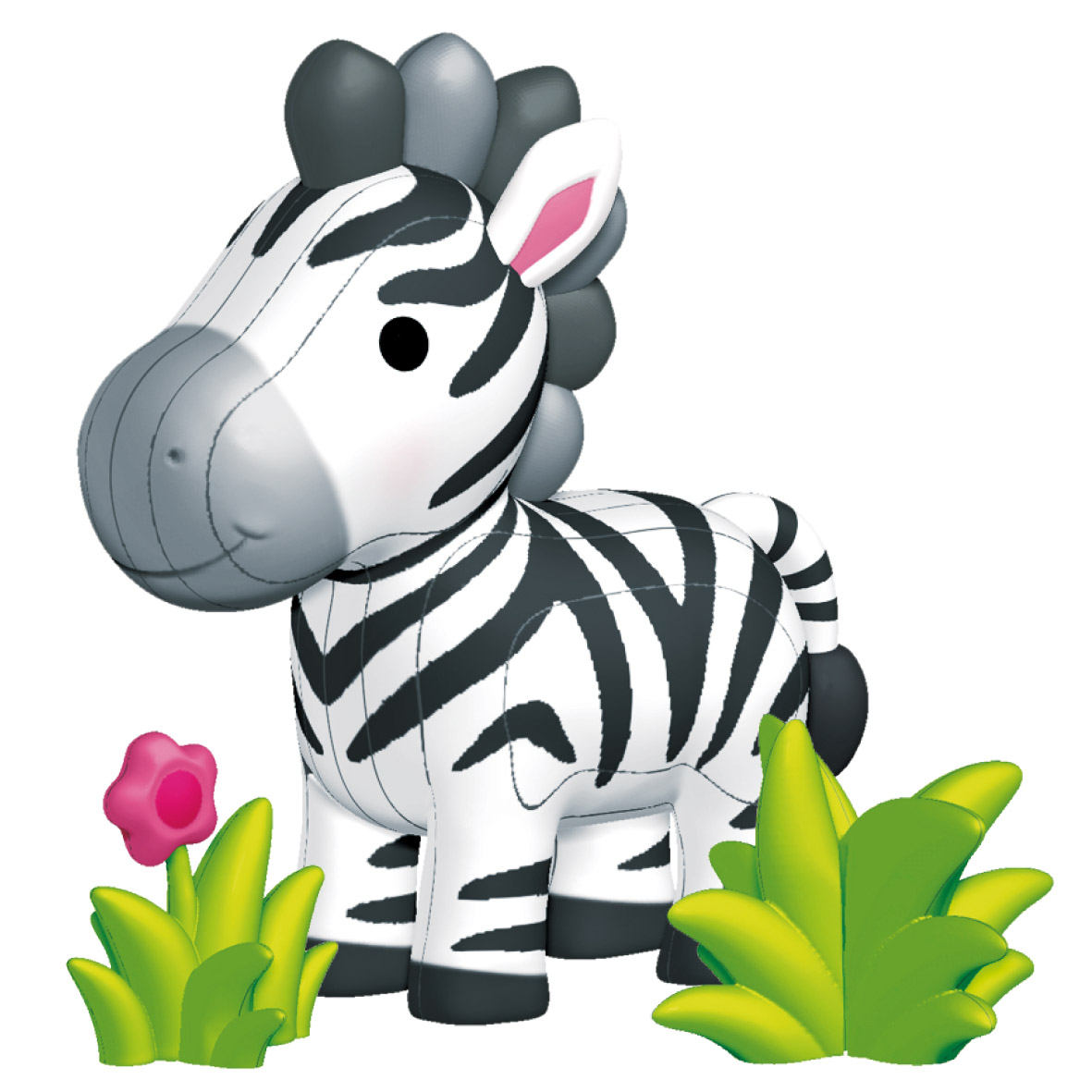 Конструктор СЛИПАРИКИ Зебра 24 дет. - фото 3