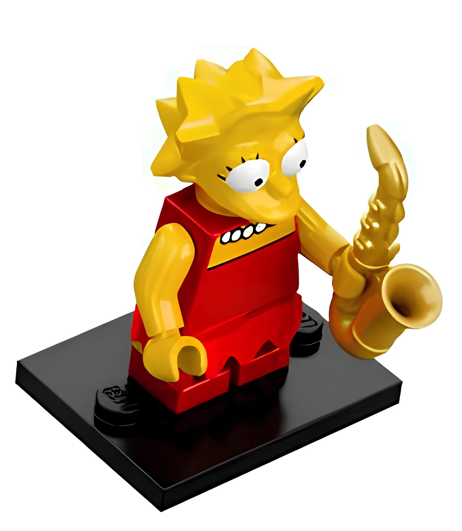 Фигурка LEGO Lisa Simpson colsim-4 - фото 1