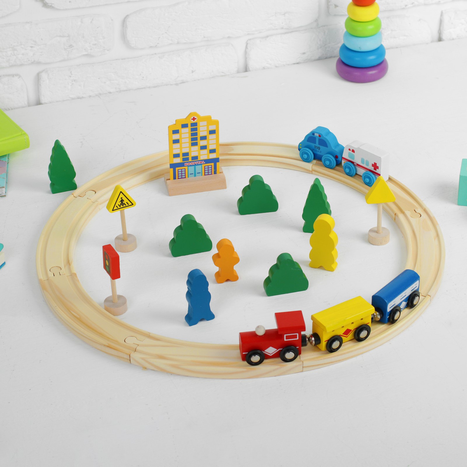 Развивающая железная дорога Sima-Land 7732833 - фото 1