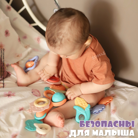 Игрушка Zeimas погремушка Монтессори