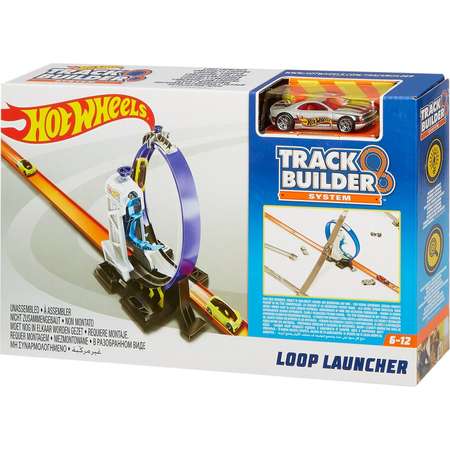 Дополнительная секция Hot Wheels Пусковая установка с петлей с пусковой установкой
