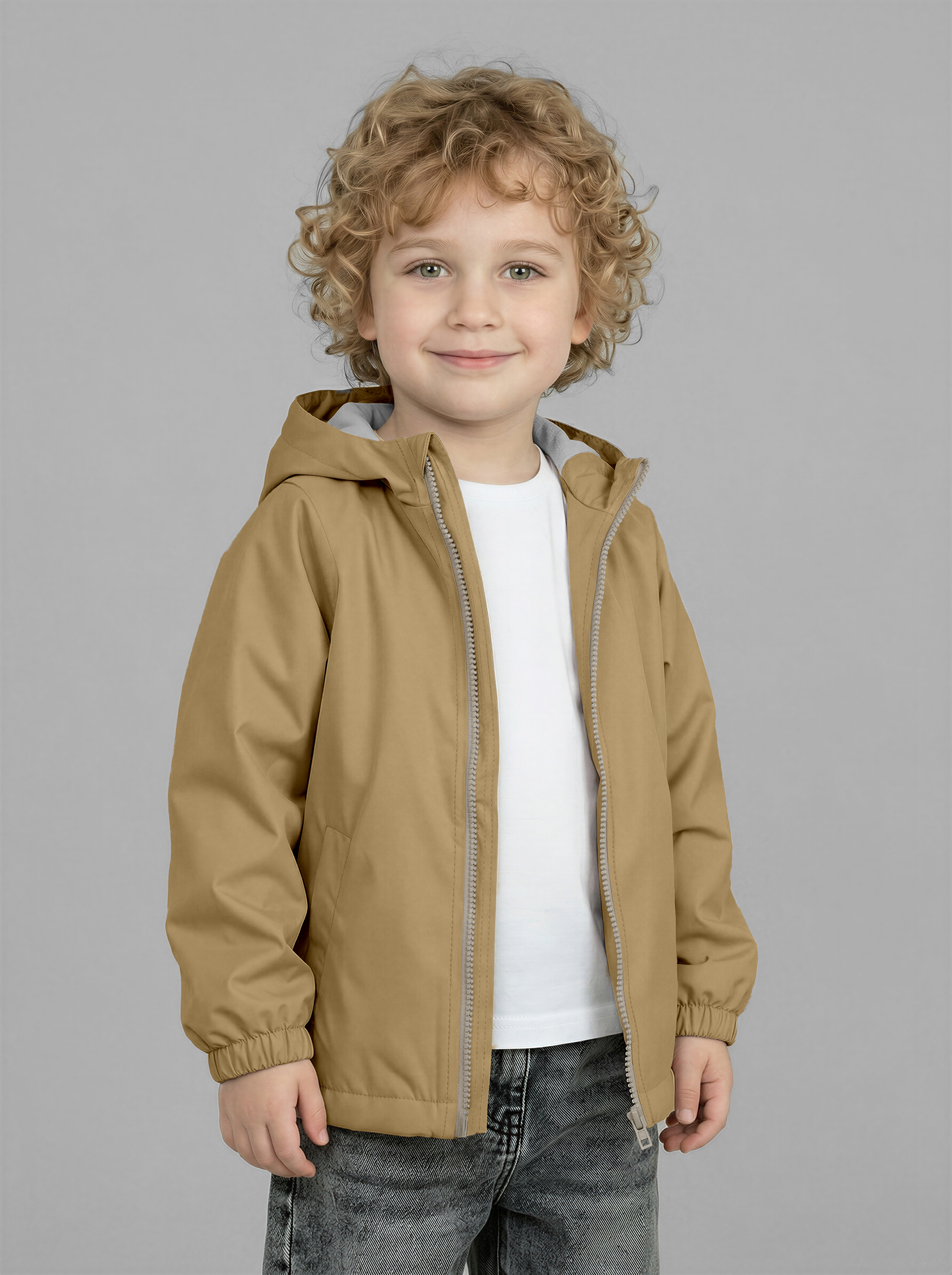 Ветровка KiMMi Baby КБ-150820-034 бежевый - фото 2