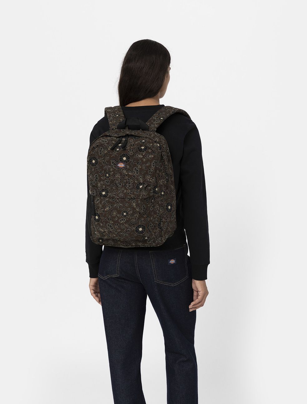 Рюкзак Dickies ellis canvas backpack черный - фото 5
