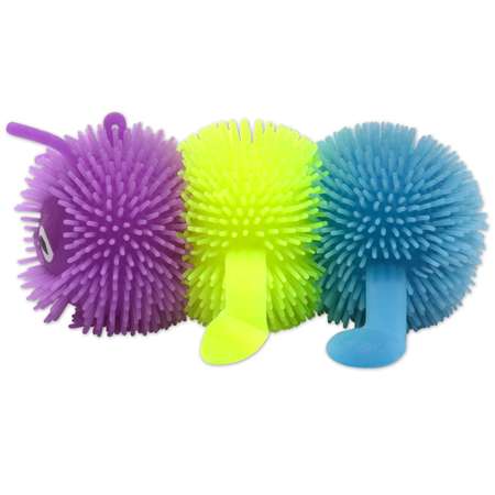 Ё-Ёжики 1TOY Гусеница 3 части со светом
