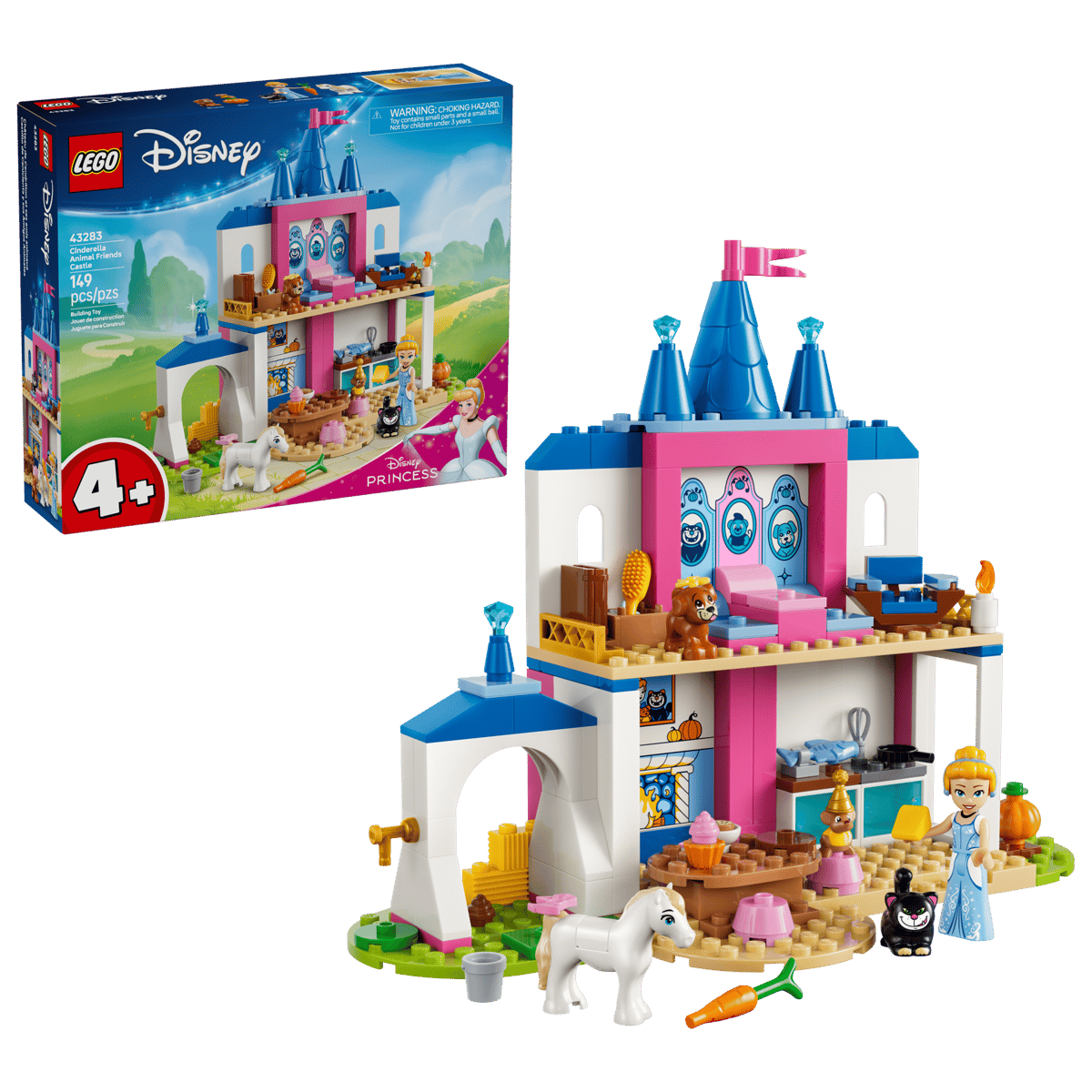 Конструктор LEGO Disney Замок друзей-животных Золушки 149 дет. - фото 1