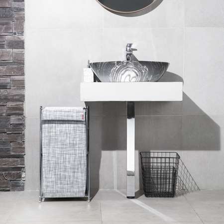 Корзина для белья CASY HOME 30х25х60см BR-033