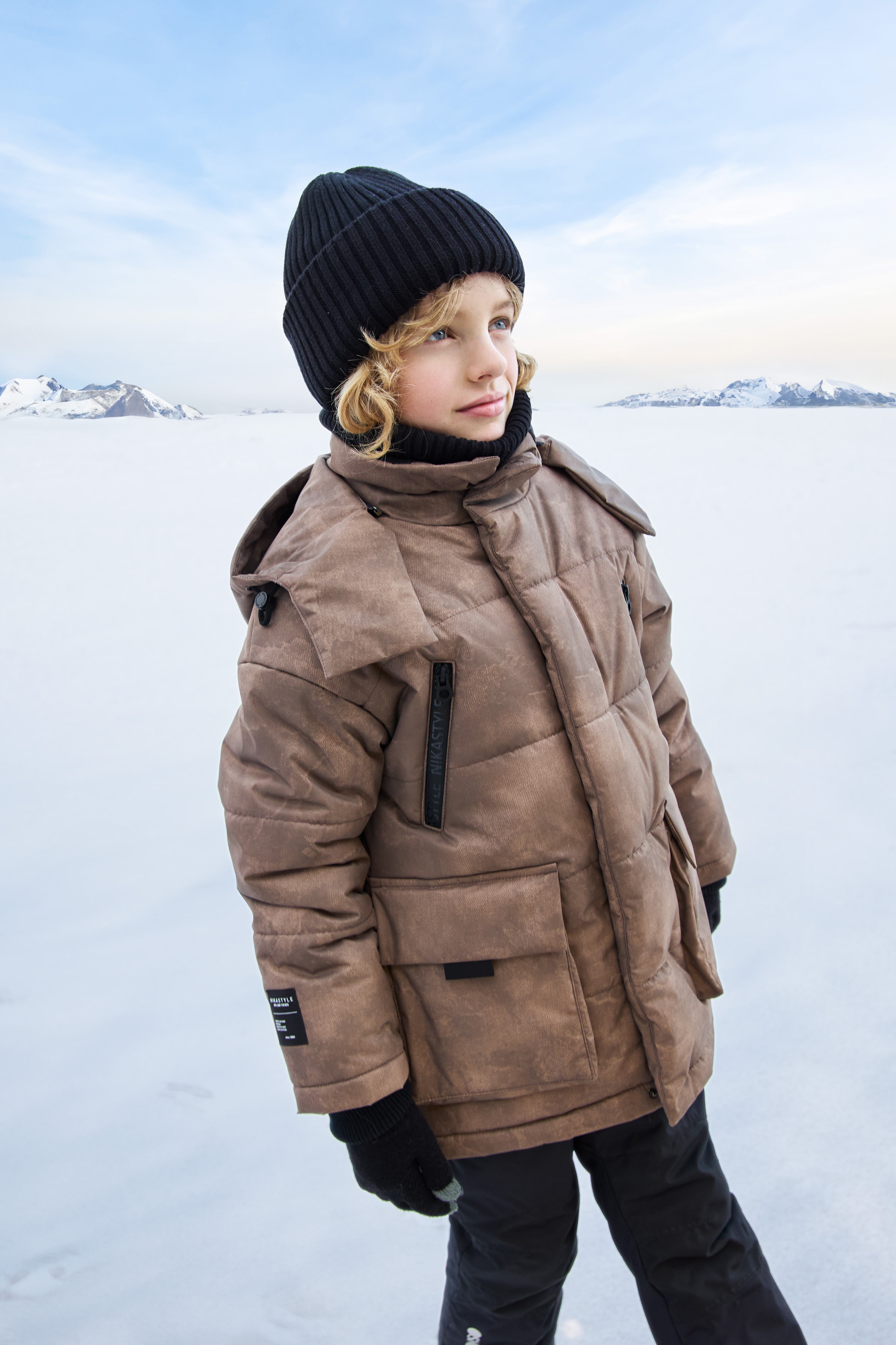 Куртка NIKASTYLE 4з8125 кэмел - фото 6