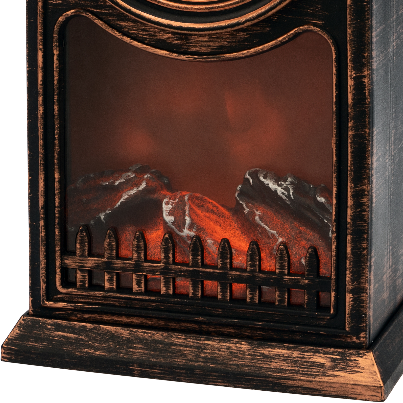 Светодиодный светильник NEON-NIGHT «Старинные часы» USB + батарейки с эффектом живого огня - фото 12