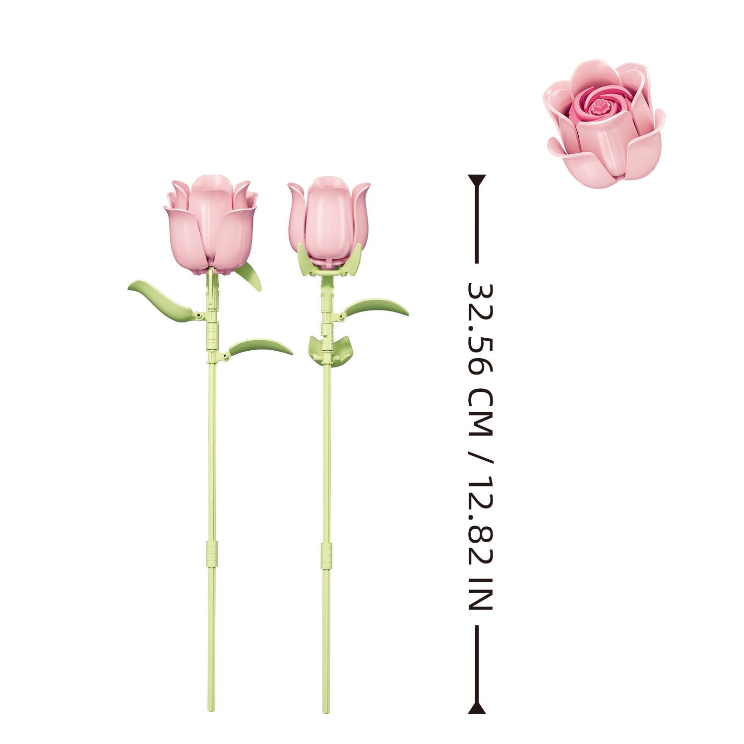 Конструктор SLUBAN Розовые Розы - фото 2