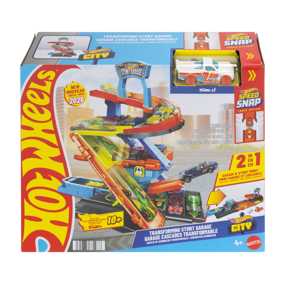 Парковка Hot Wheels City Гараж-трансформер JHL94 - фото 10