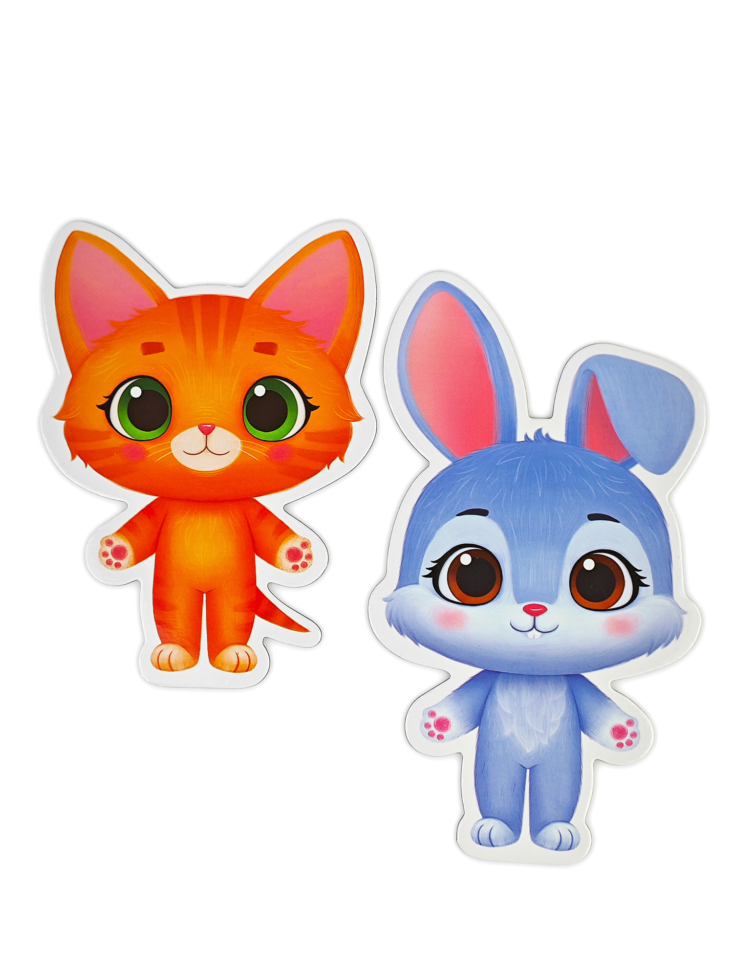 Настольная игра Дрофа-Медиа на магнитах Кошечка и Зайка - фото 7