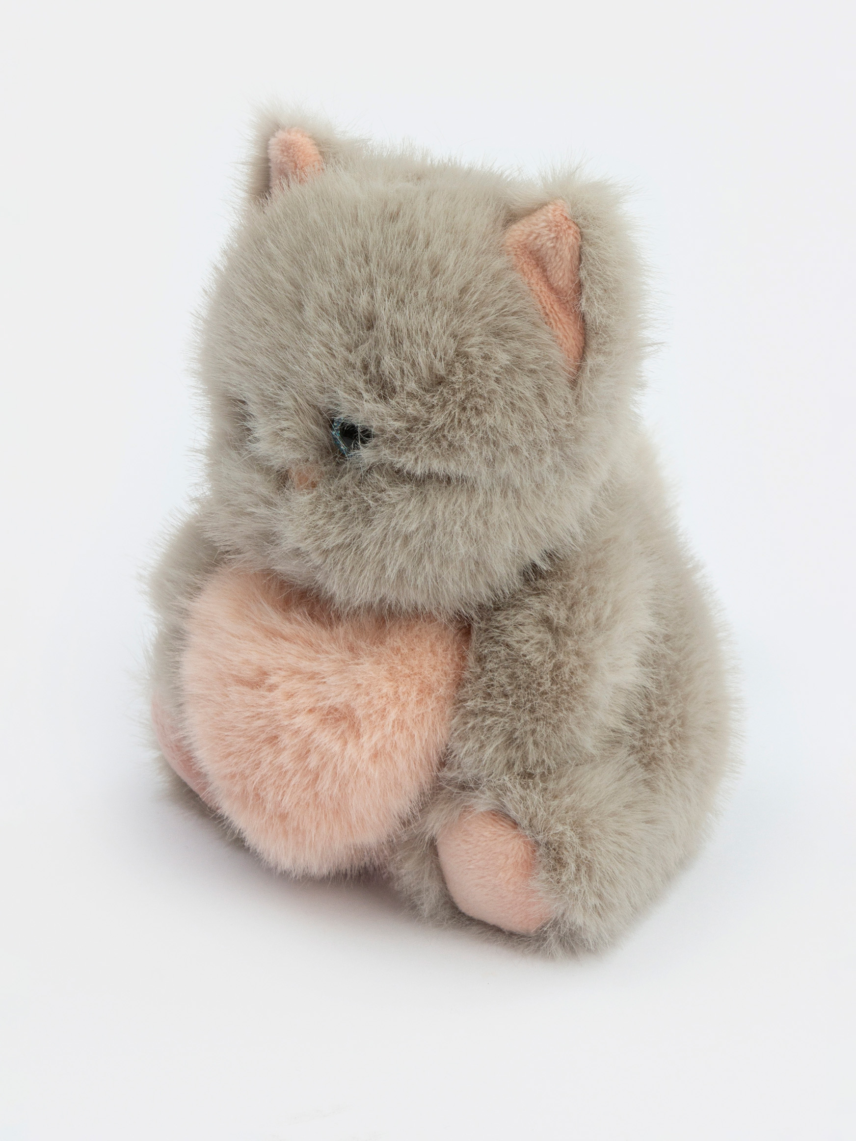 Мягкая игрушка GULLIVER toys Котик серый , 15 см - фото 2