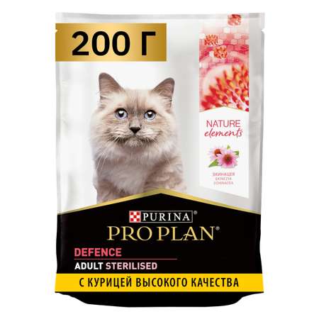 Корм для кошек PRO PLAN Nature Elements стерилизованных курица 200г