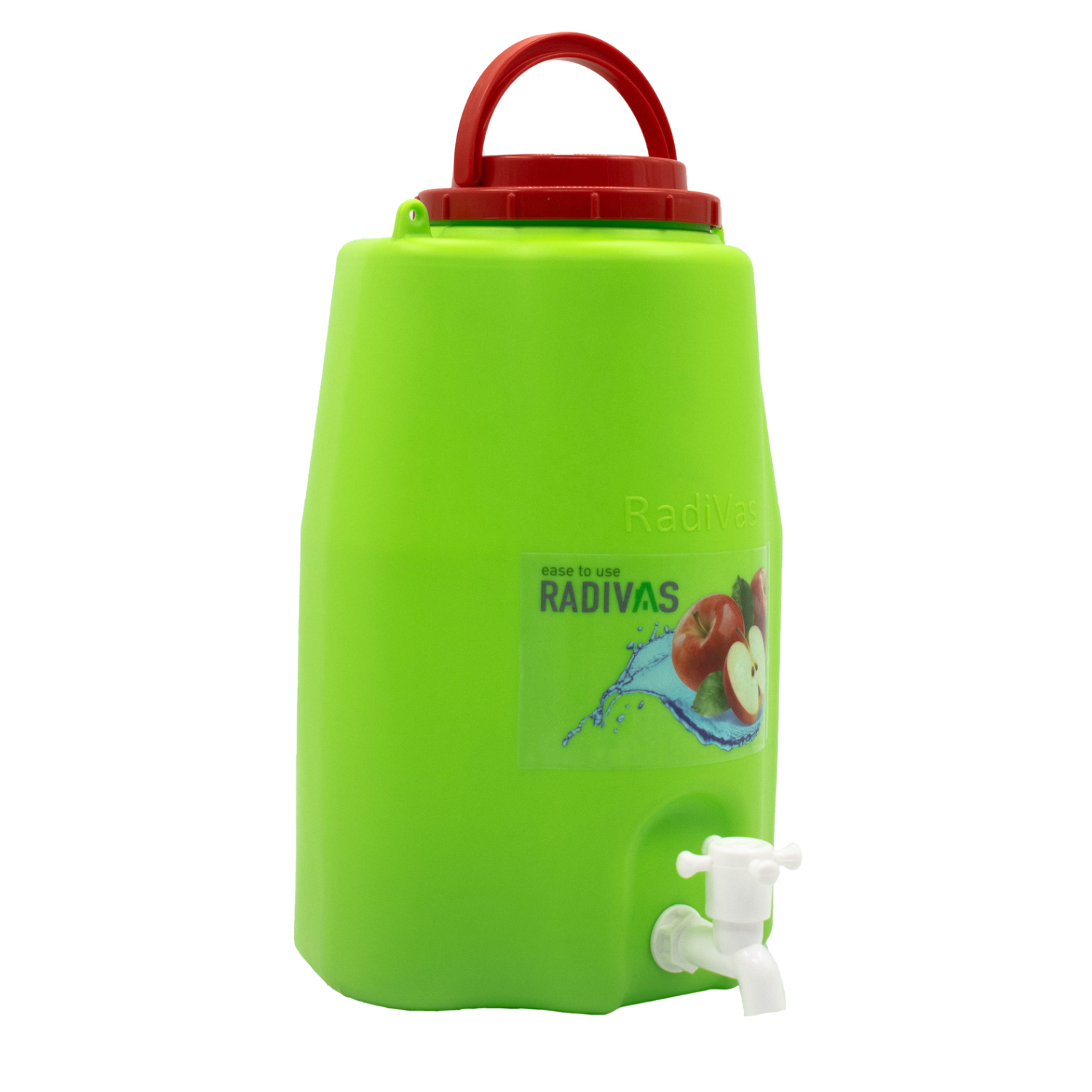 Рукомойник RADIVAS с ручкой для переноски зеленый 10л - фото 2