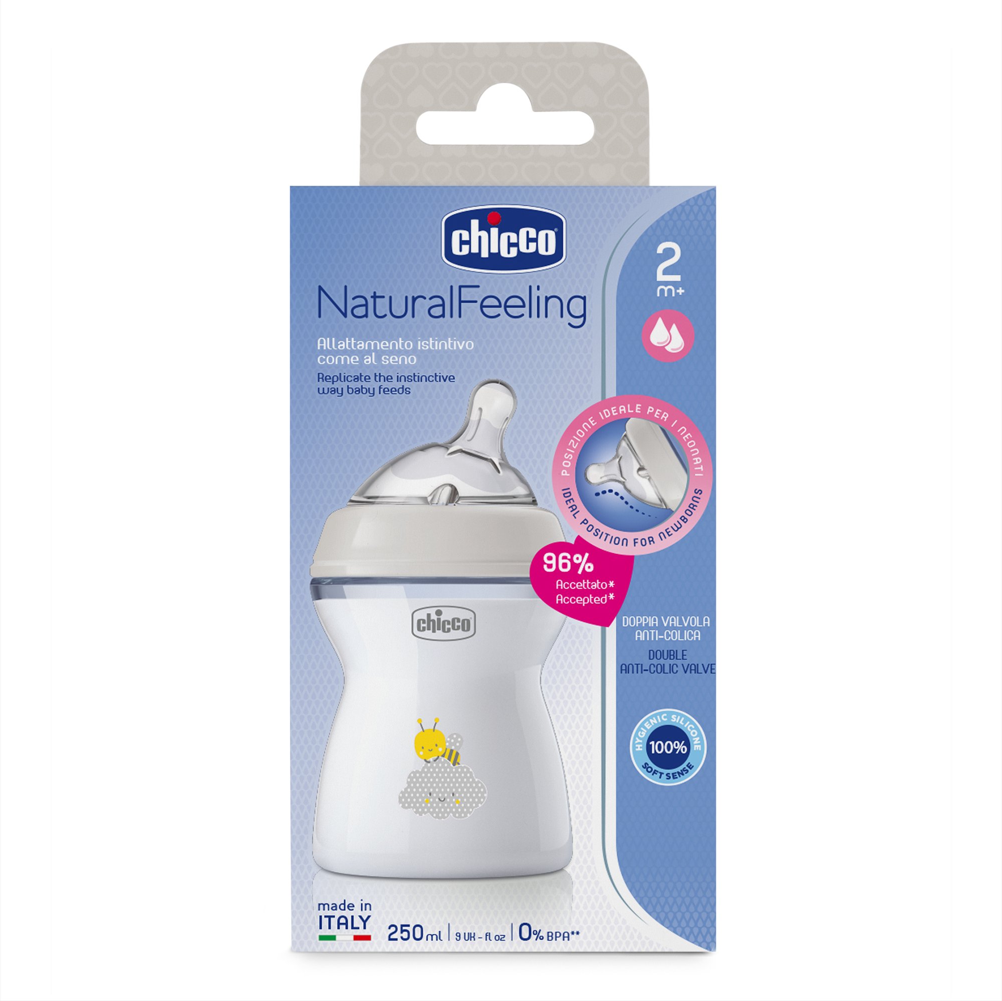 Бутылочка Chicco 250 мл - фото 3