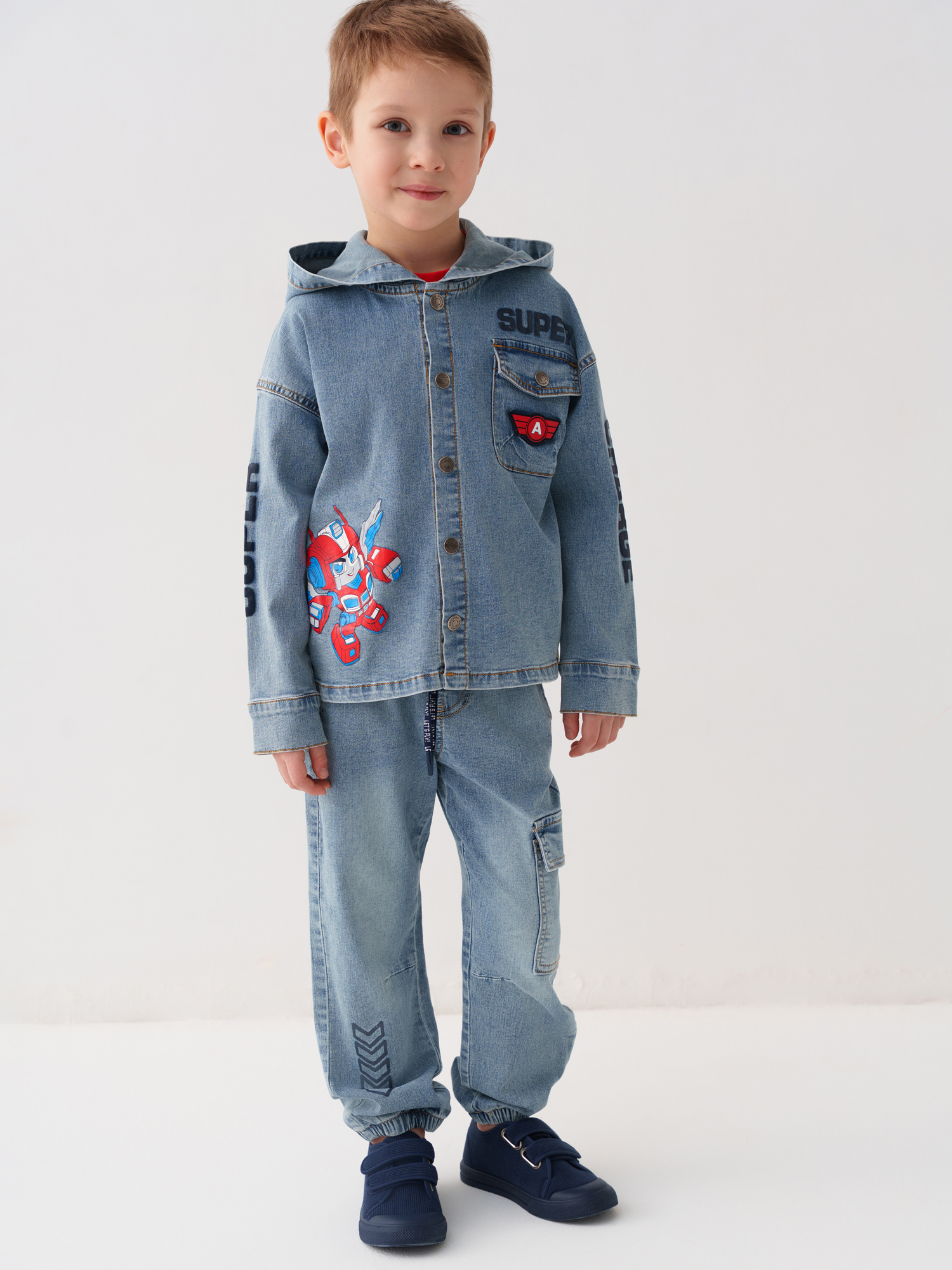 Куртка джинсовая PlayToday 12612003 - фото 2