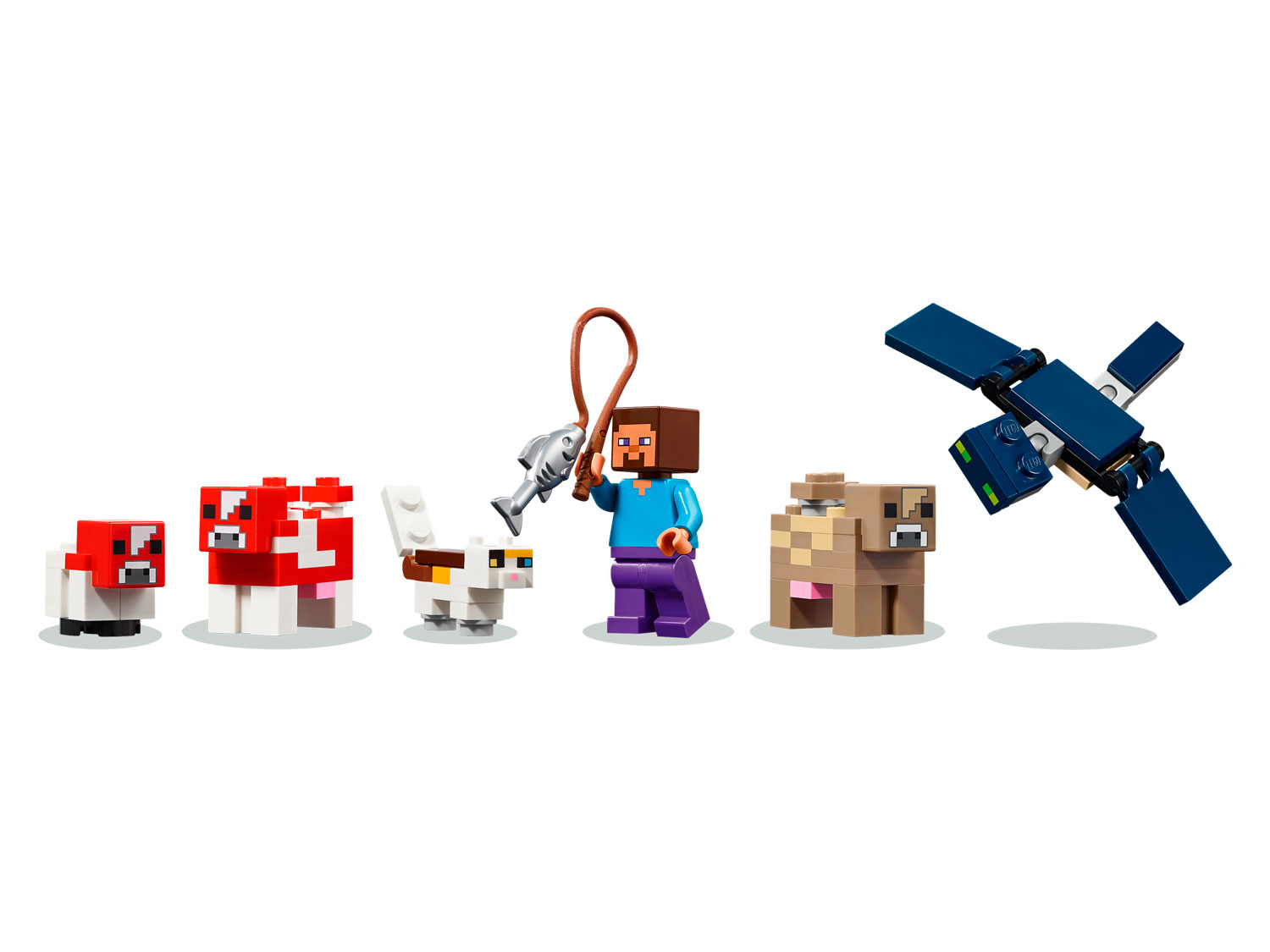 Конструктор LEGO Minecraft Большой Грибной Дом 500 дет. - фото 2