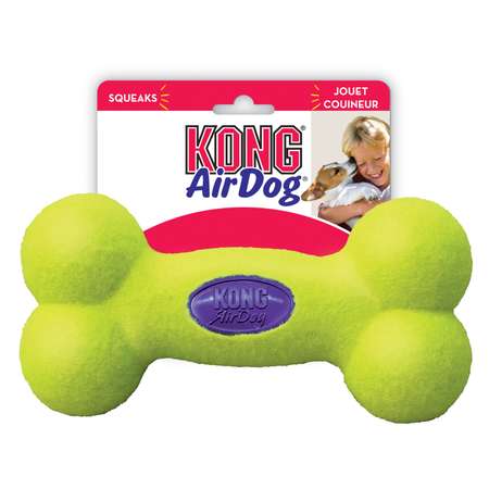 Игрушка для собак KONG Air Косточка средняя ASB2