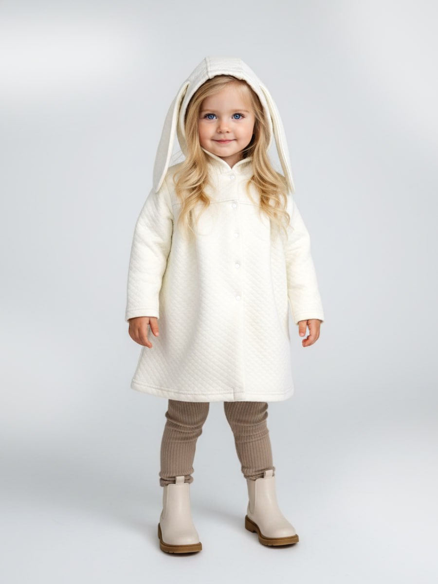 Пальто VEDDI 447кп-2025 экрю - фото 1