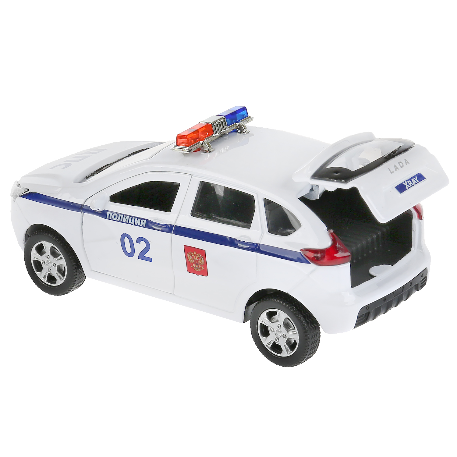 Полицейская машина Технопарк LADA XRAY 297507 - фото 4