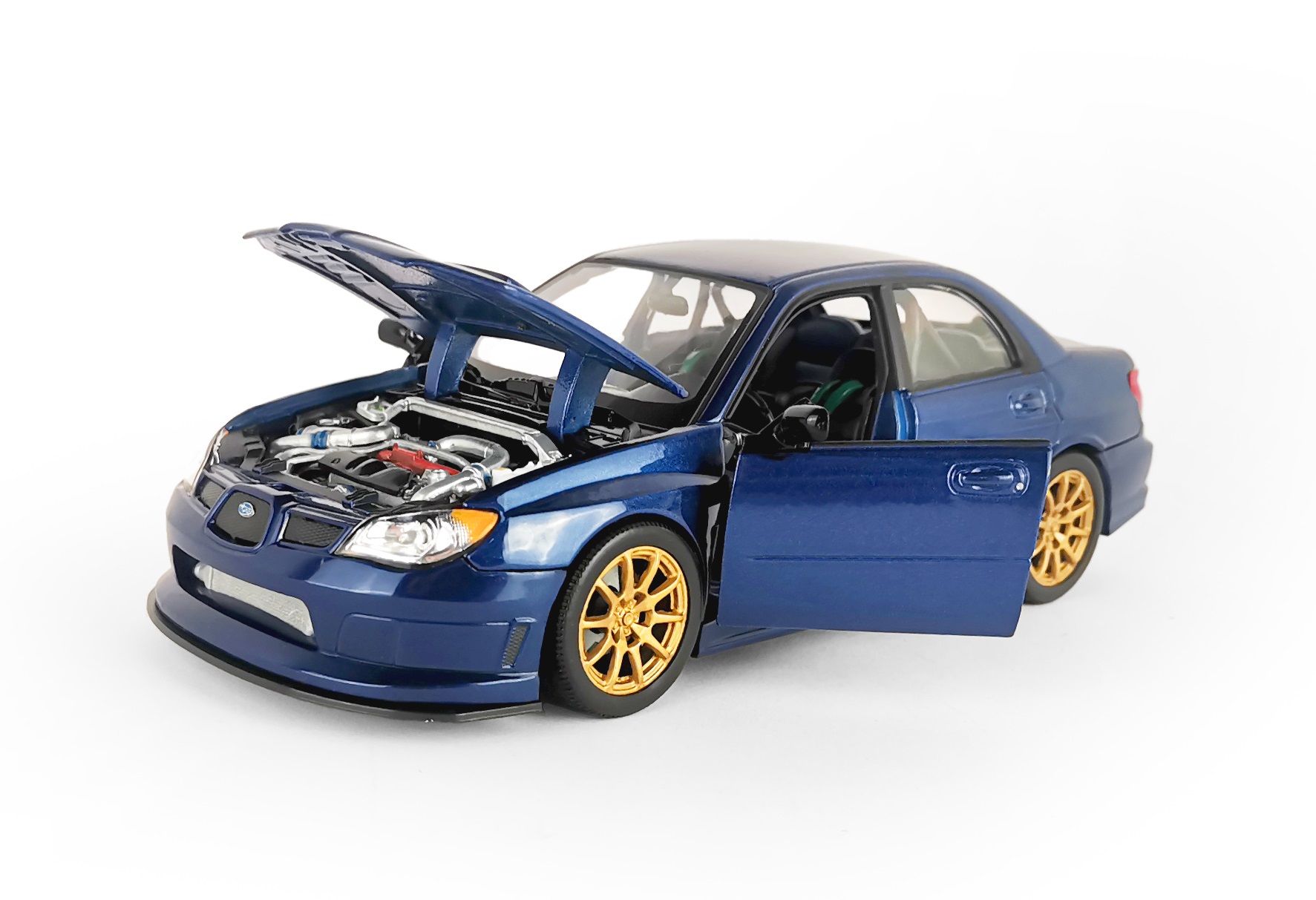Автомобиль Welly Subaru Impreza WRX STI 1:24 22487NS-W - фото 4