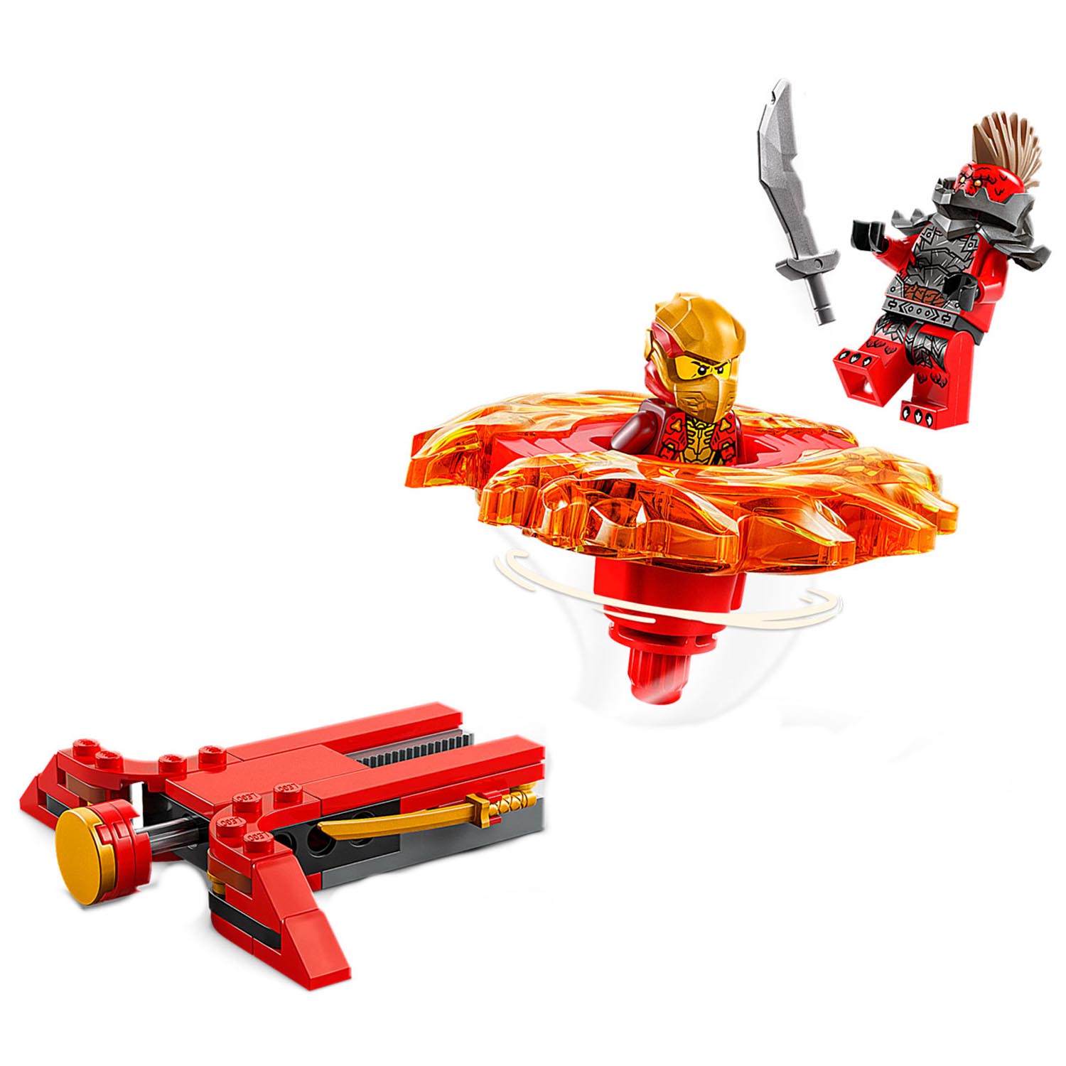Конструктор LEGO NINJAGO Спиннер Кружитцу Дракона Кая 54 дет. - фото 2