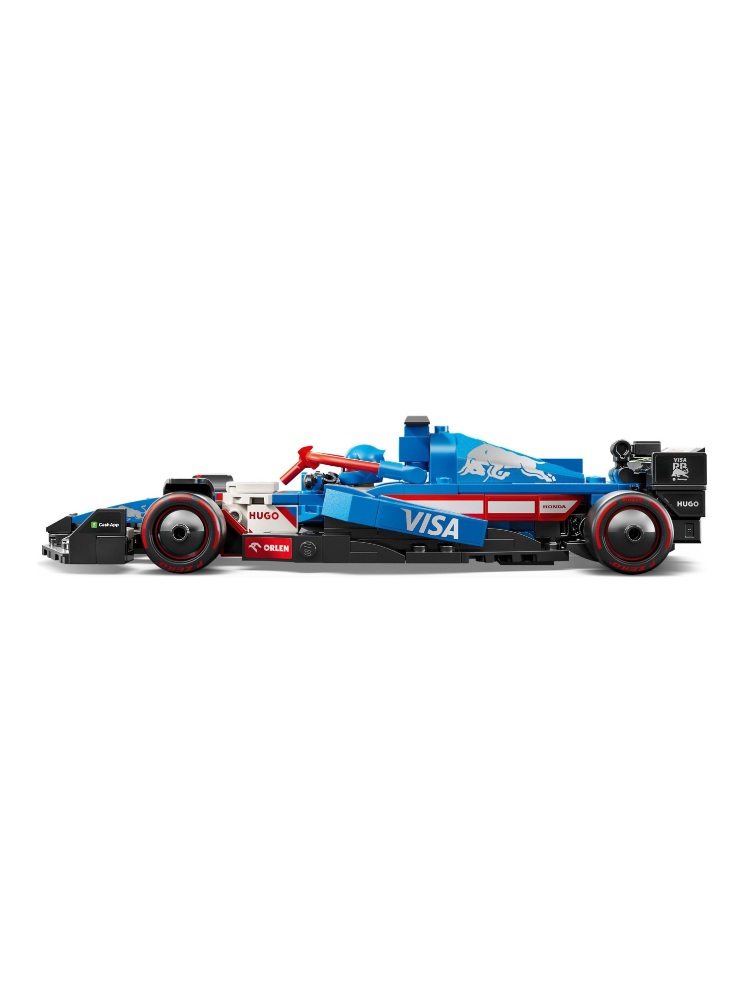 Конструктор LEGO Speed Champions Visa Cash App RB VCARB 01 248 дет. - фото 4