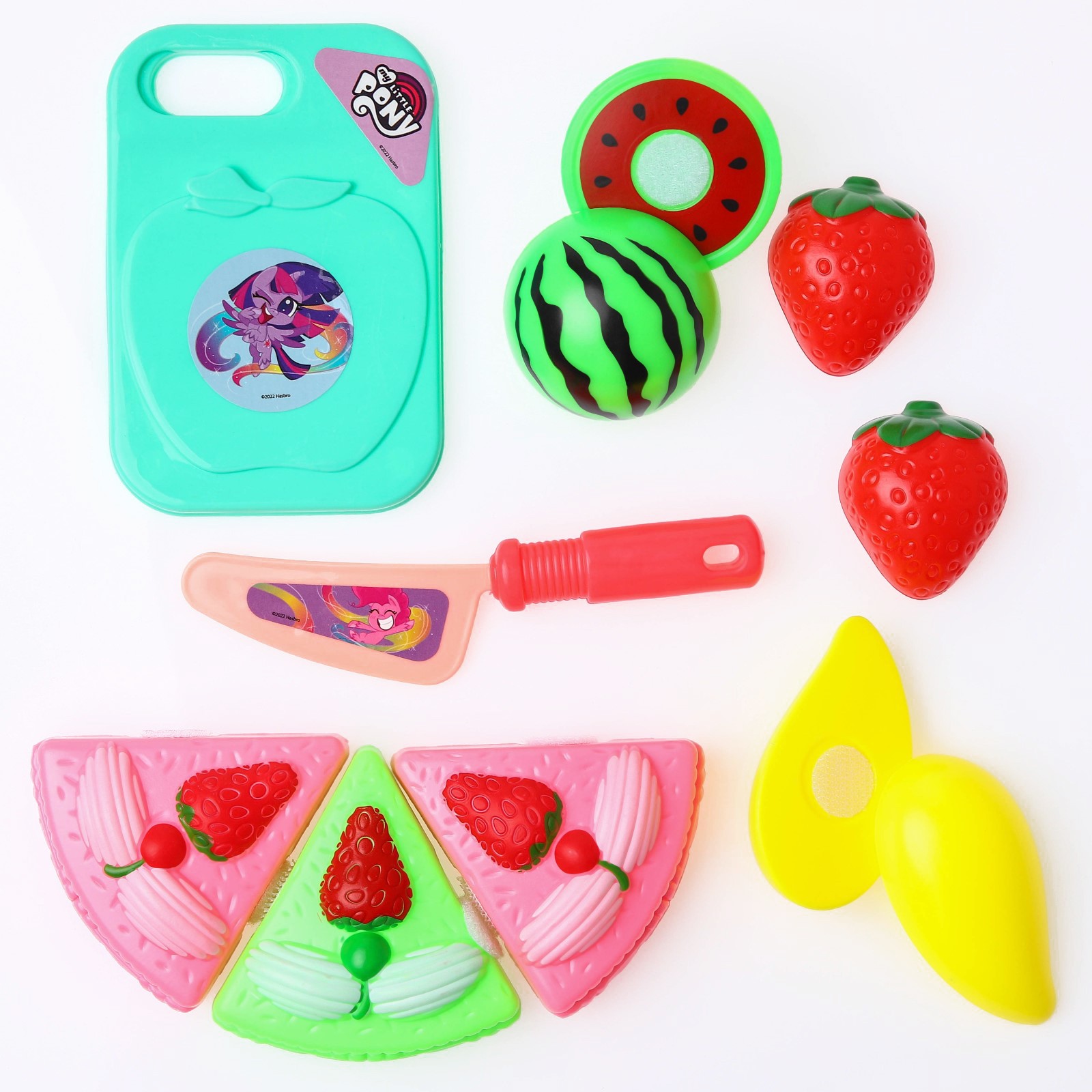 Игровой набор My Little Pony продукты, прилавок, касса, тележки и корзинки - фото 2