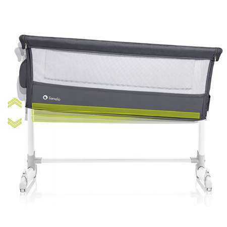 Колыбель Lionelo Theo Dark Grey